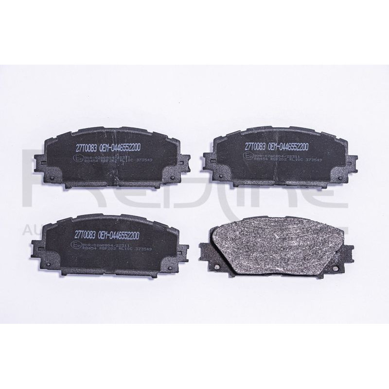 Pastiglie freno asse anteriore - RED LINE