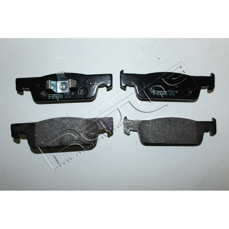 Pastiglie freno asse anteriore - RED LINE