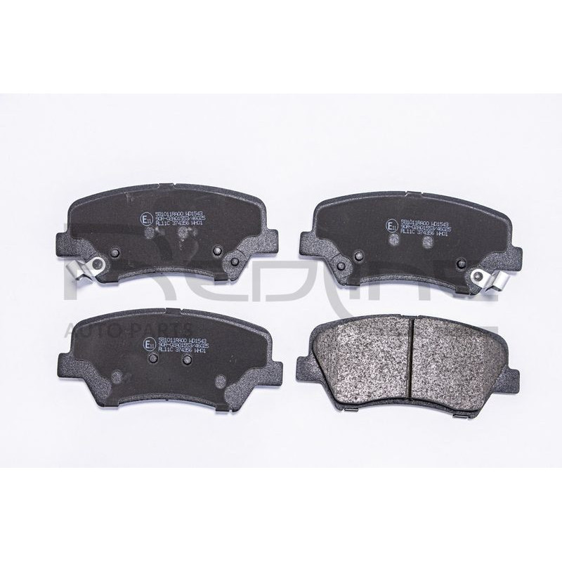 Pastiglie freno asse anteriore - RED LINE