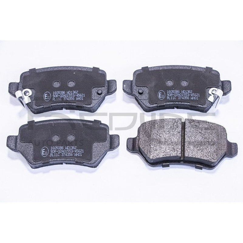 Pastiglie freno asse posteriore - RED LINE