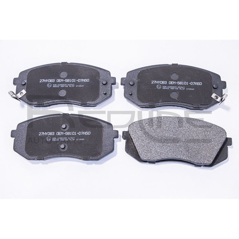 Pastiglie freno asse anteriore - RED LINE