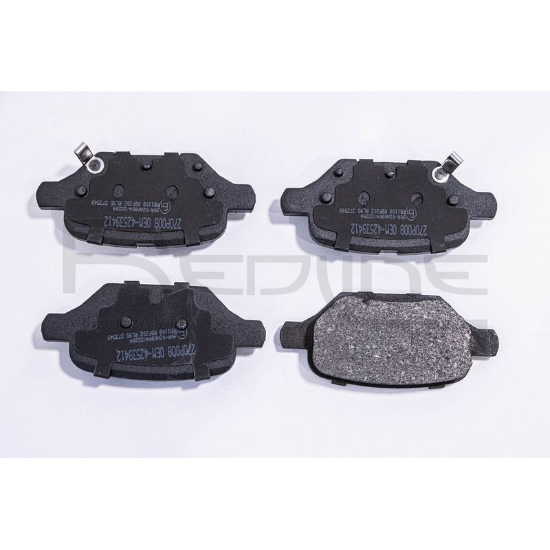 Pastiglie freno asse posteriore - RED LINE