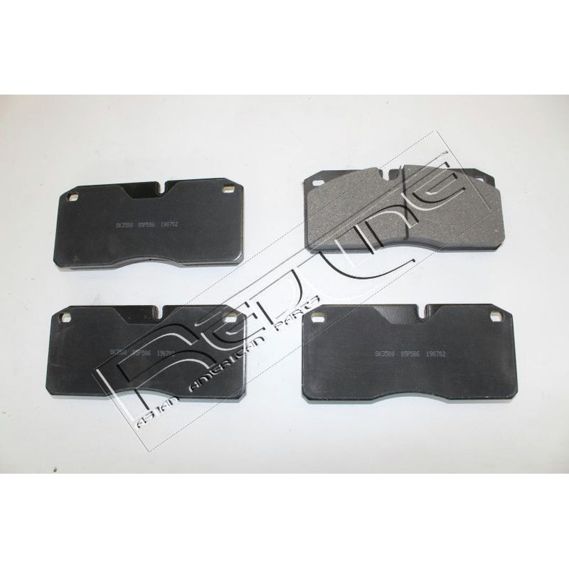 Pastiglie freno asse anteriore - RED LINE