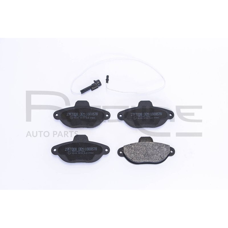 Pastiglie freno asse anteriore - RED LINE