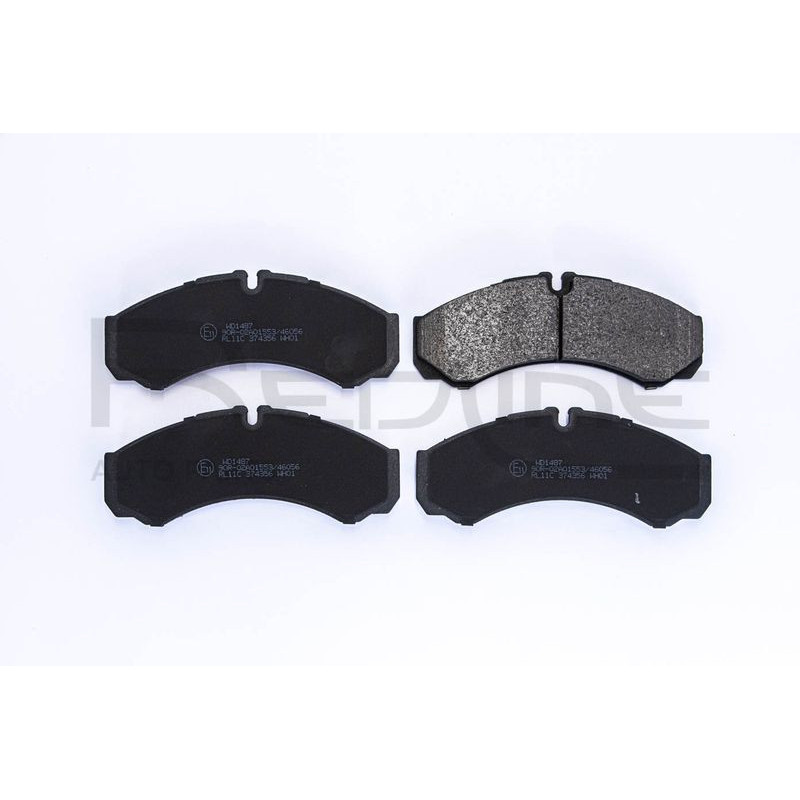 Pastiglie freno asse posteriore - RED LINE