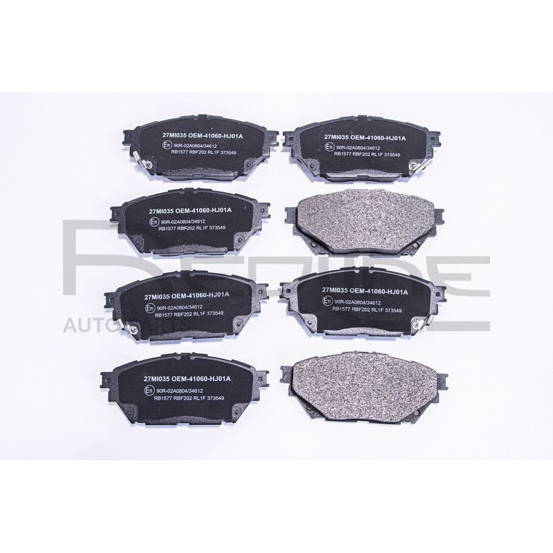 Pastiglie freno asse posteriore - RED LINE