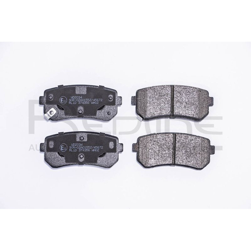 Pastiglie freno asse posteriore - RED LINE