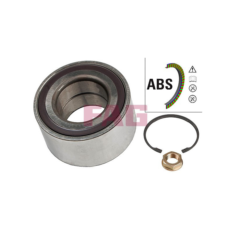 Cuscinetto ruota asse anteriore - FAG