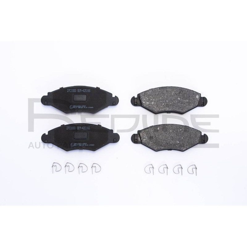 Pastiglie freno asse anteriore - RED LINE