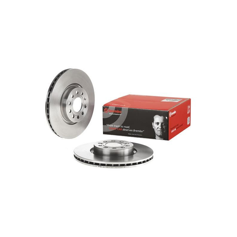 Disco freno asse anteriore - BREMBO