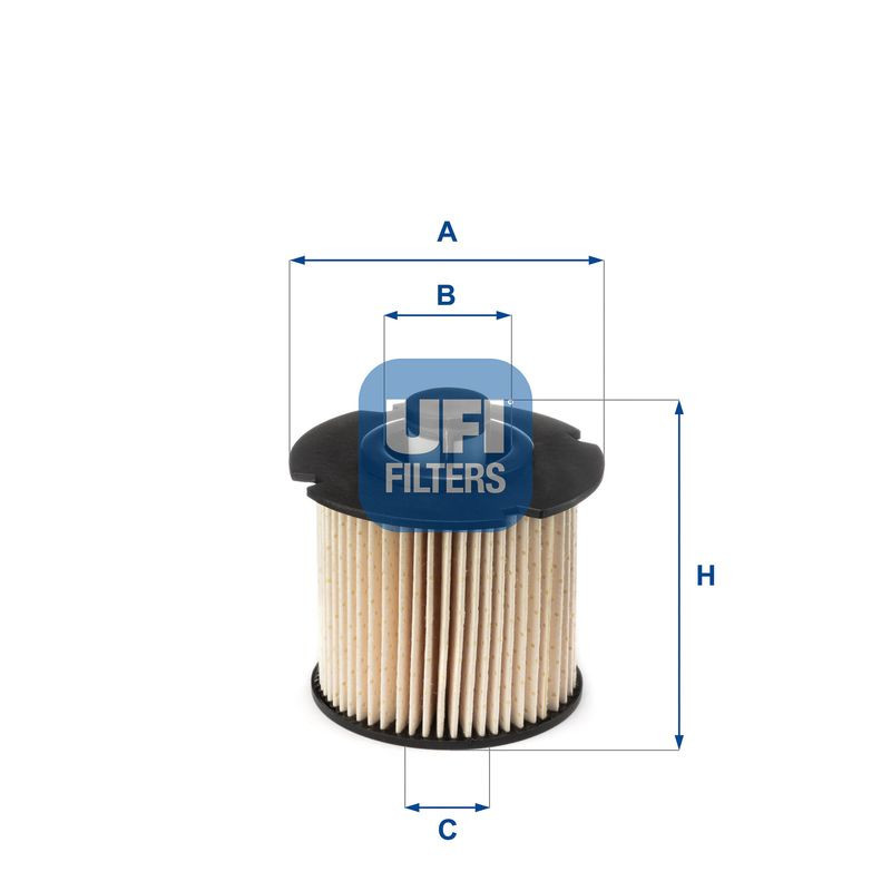 Filtro carburante - UFI