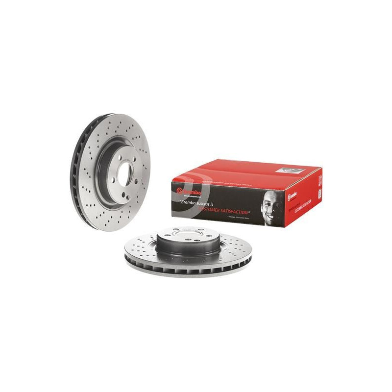 Disco freno asse anteriore - BREMBO