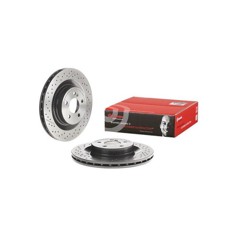 Disco freno asse posteriore - BREMBO