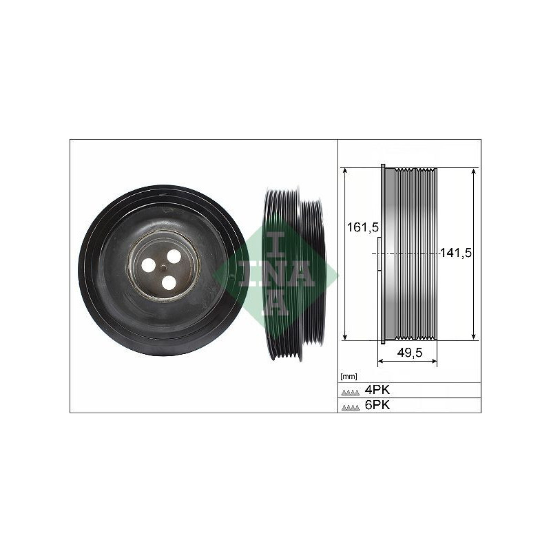 Puleggia albero motore - INA