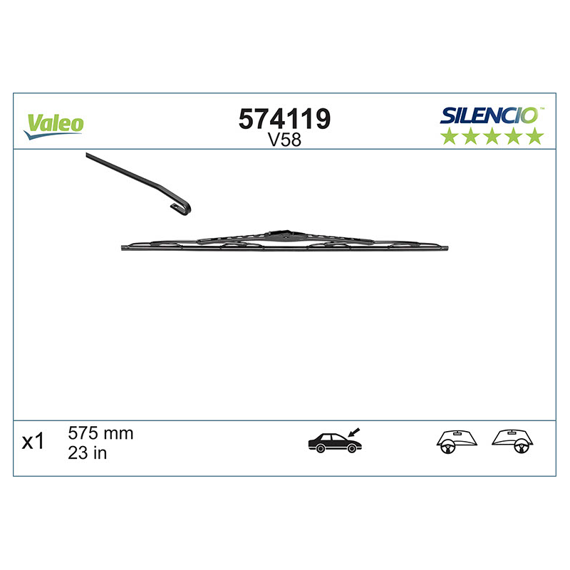 Spazzole tergicristalli - VALEO