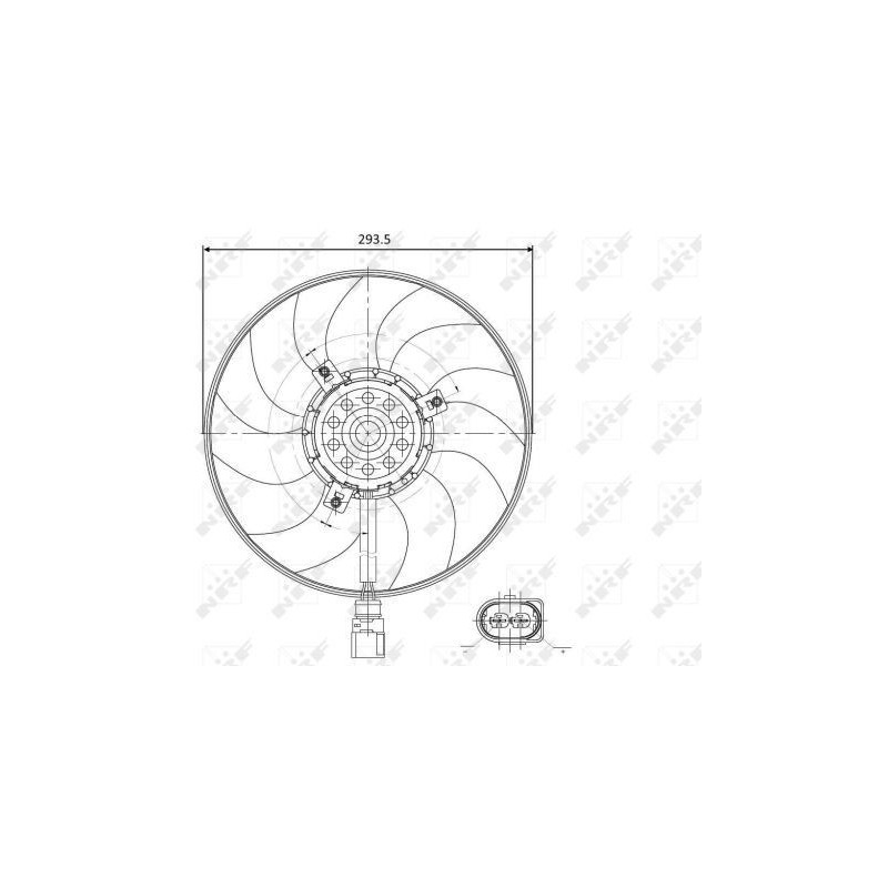 Elettroventola radiatore - NRF