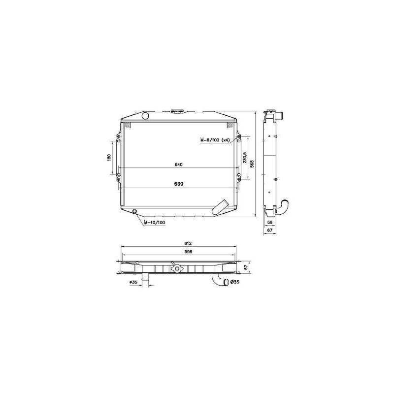 Radiatore acqua - NRF