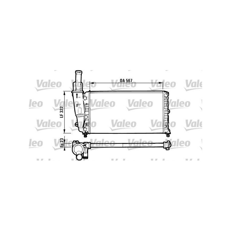 Radiatore acqua - VALEO