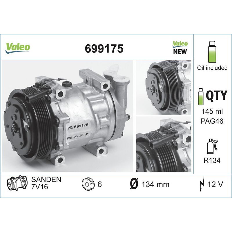 Compressore aria condizionata - VALEO