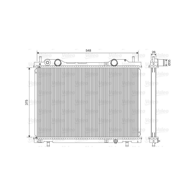 Radiatore acqua - VALEO