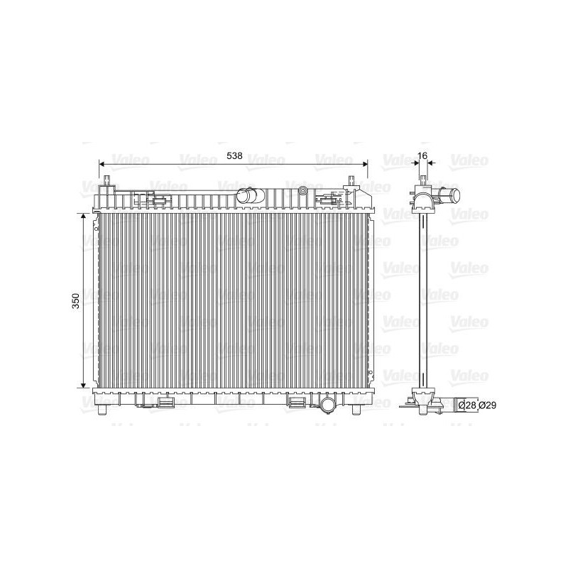 Radiatore acqua - VALEO