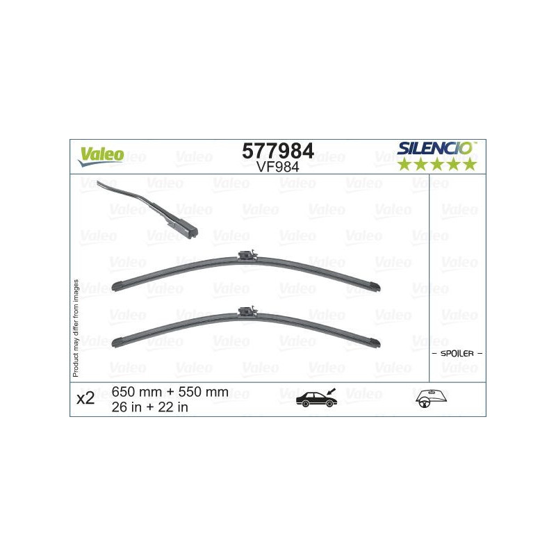Spazzole tergicristalli - VALEO