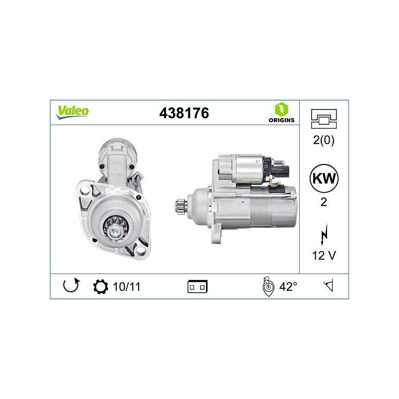 Motorino avviamento - VALEO