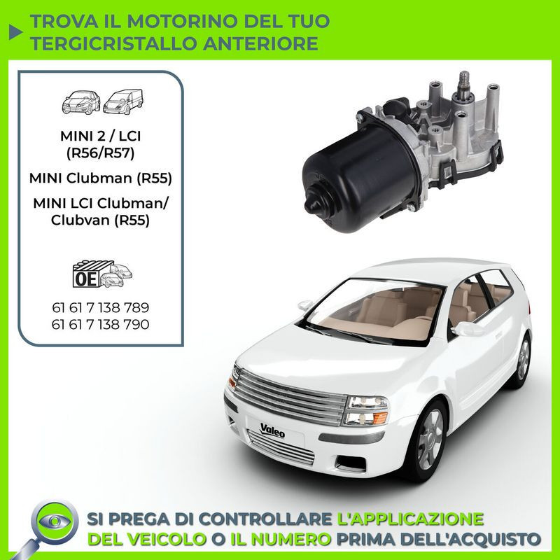Motorino tergicristallo - VALEO