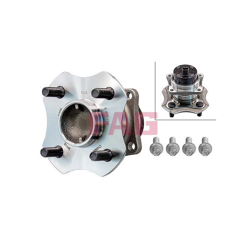 Cuscinetto ruota asse posteriore - FAG