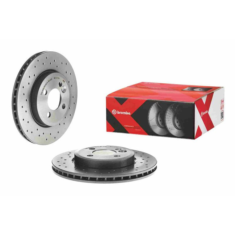 Disco freno asse anteriore - BREMBO