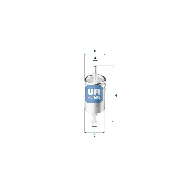 Filtro carburante - UFI