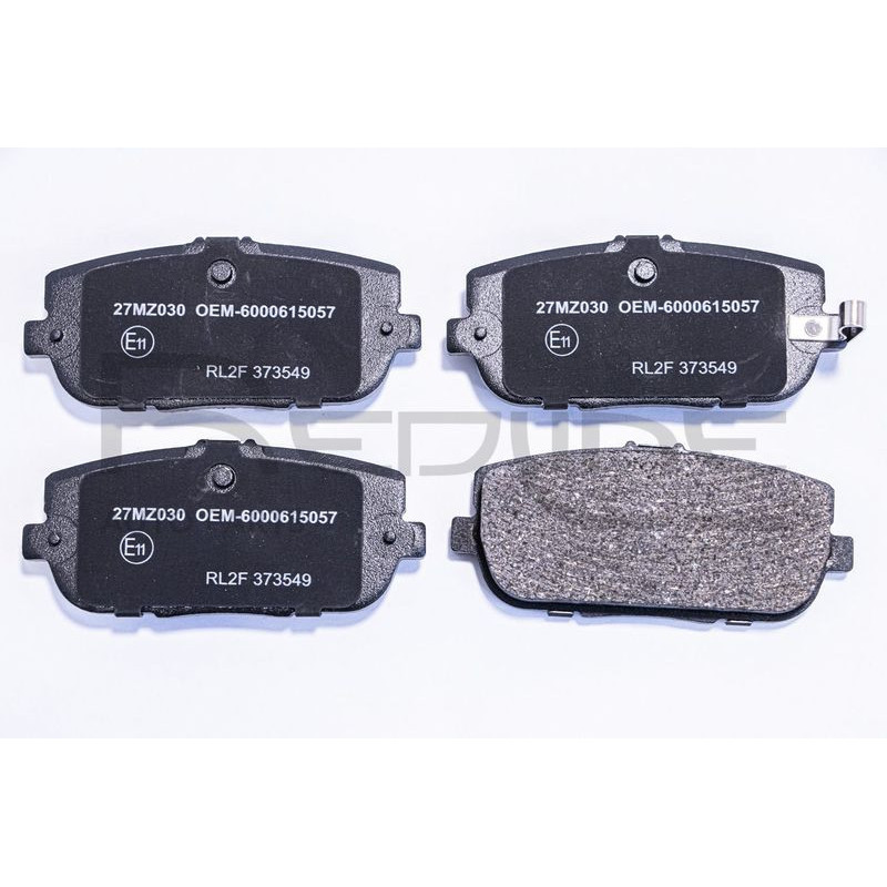 Pastiglie freno asse posteriore - RED LINE