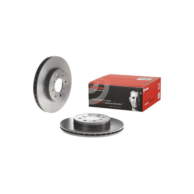 Disco freno asse anteriore - BREMBO