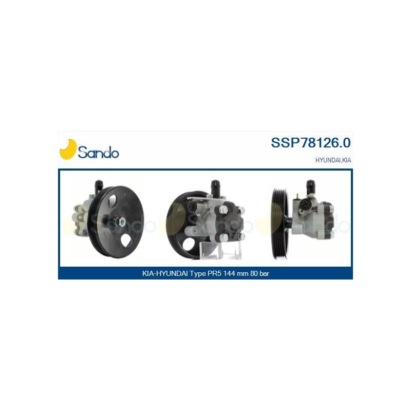 Pompa idraulica servosterzo - SANDO