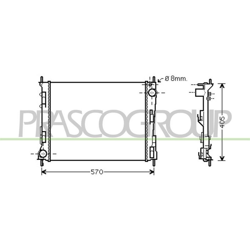 Radiatore acqua - PRASCO