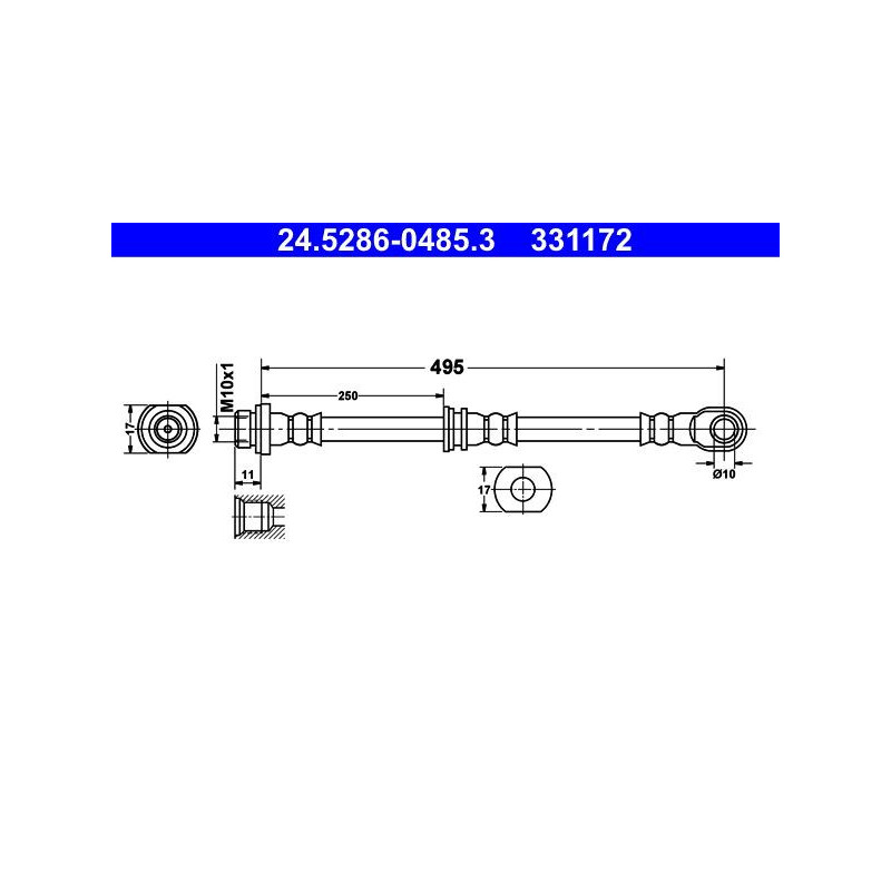 Pastiglie freno asse anteriore - ATE