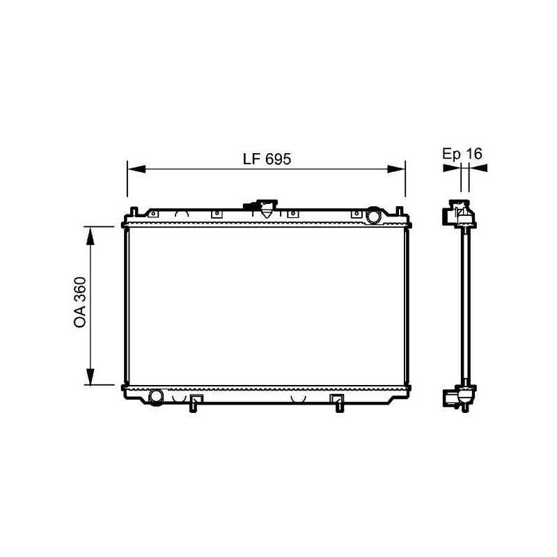 Radiatore acqua - VALEO