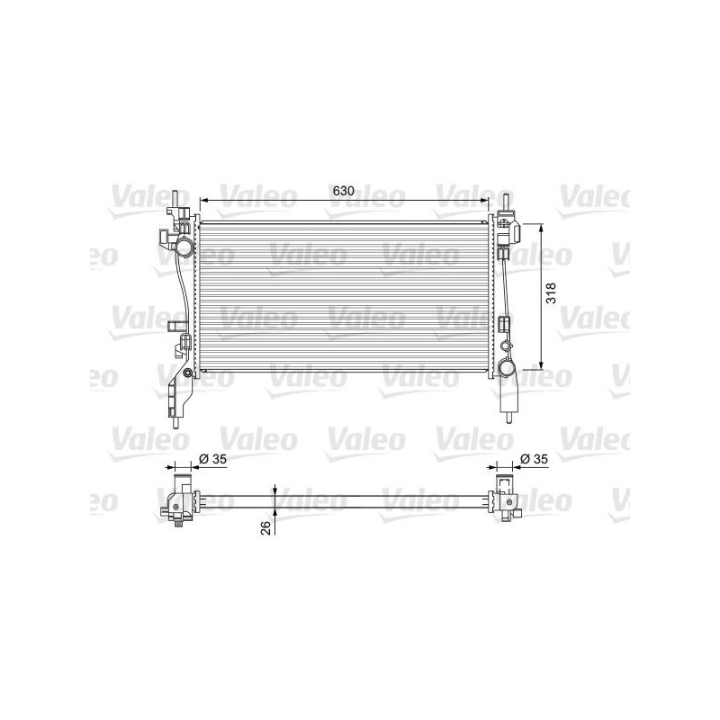 Radiatore acqua - VALEO