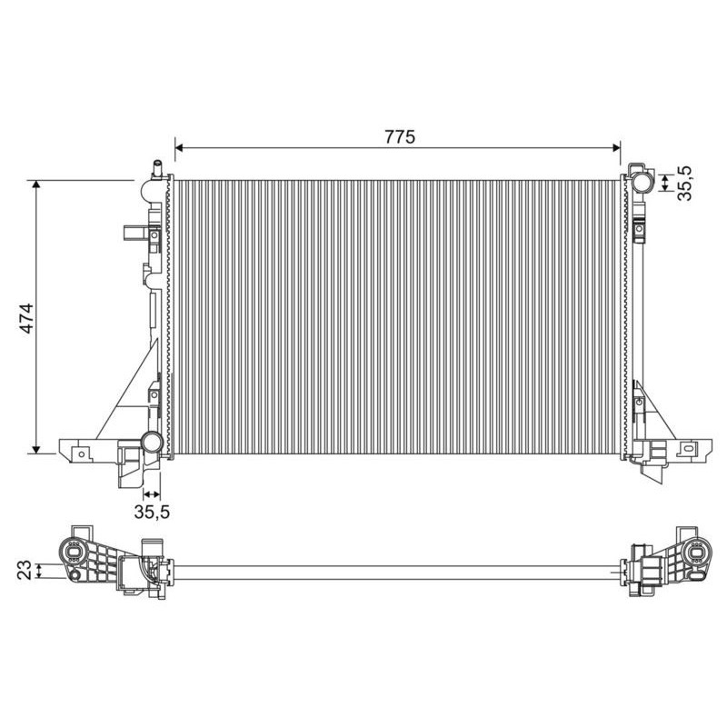 Radiatore acqua - VALEO