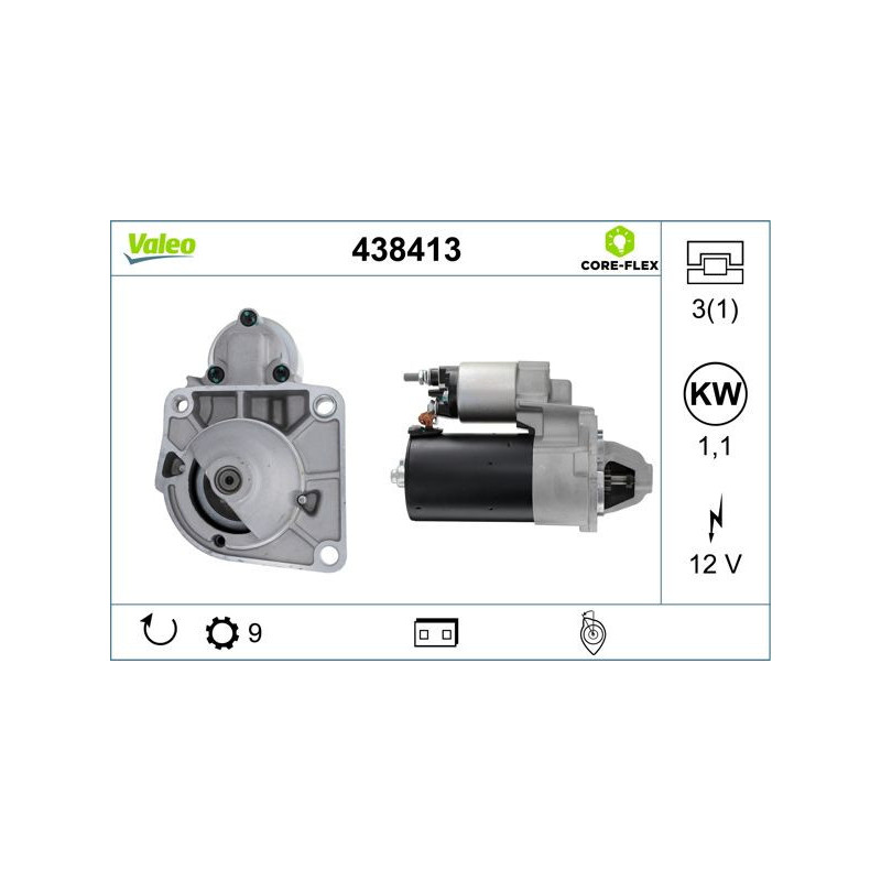 Motorino avviamento - VALEO