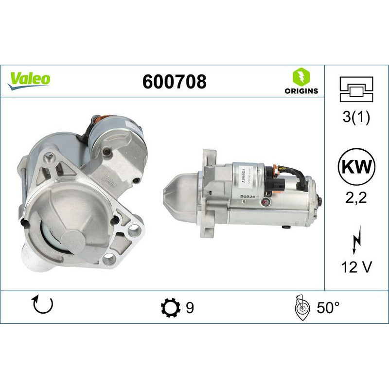 Motorino avviamento - VALEO