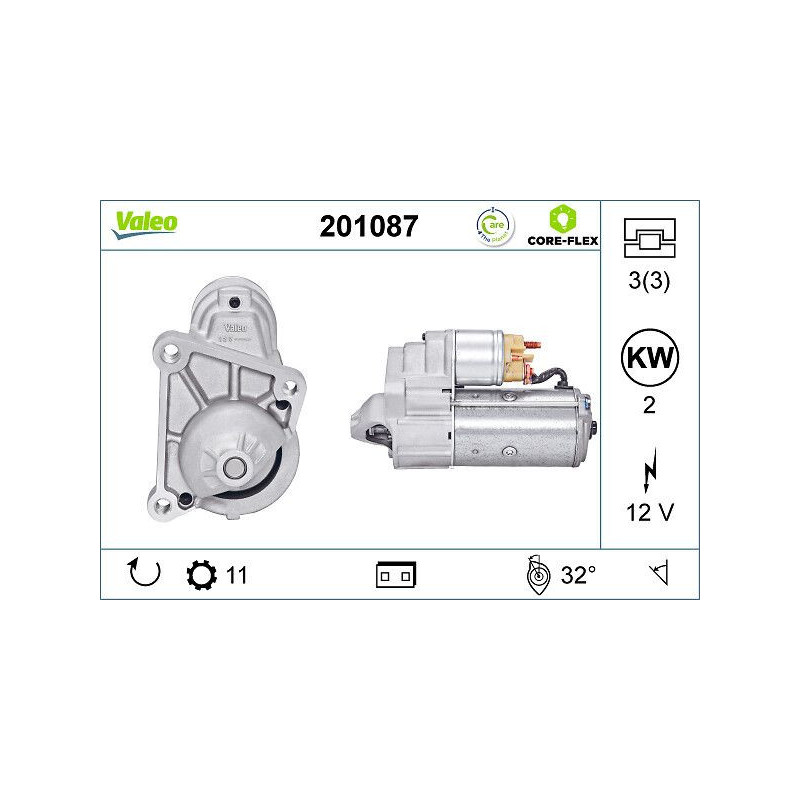 Motorino avviamento - VALEO