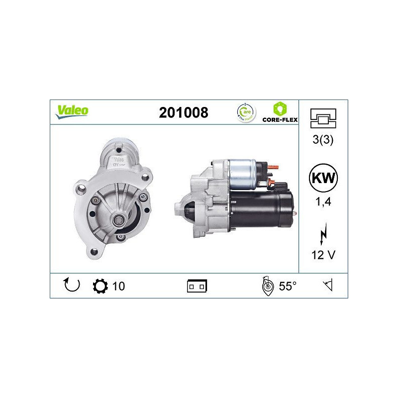 Motorino avviamento - VALEO