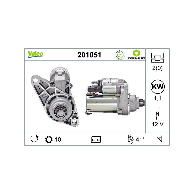 Motorino avviamento - VALEO