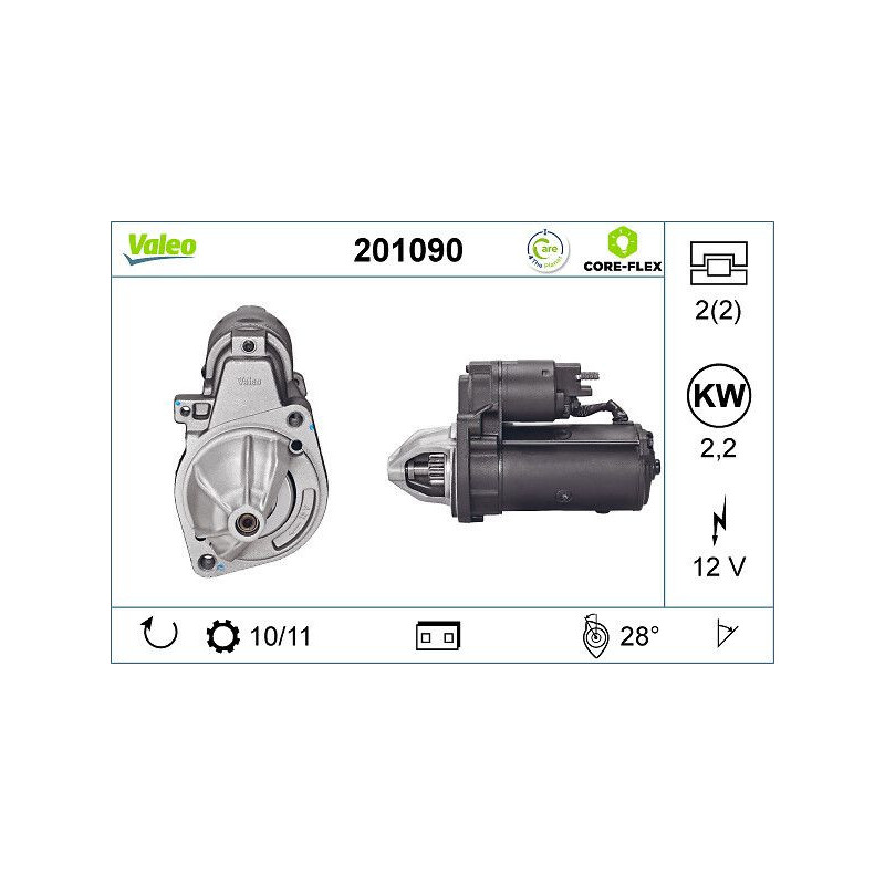 Motorino avviamento - VALEO