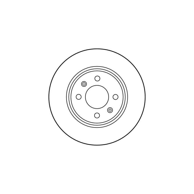 Disco freno asse anteriore - TRW