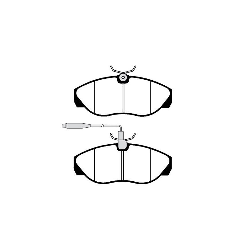 Pastiglie freno asse anteriore - RAICAM