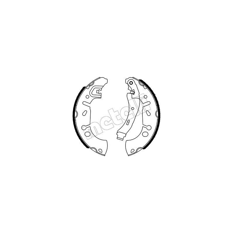 Ganasce freno - METELLI