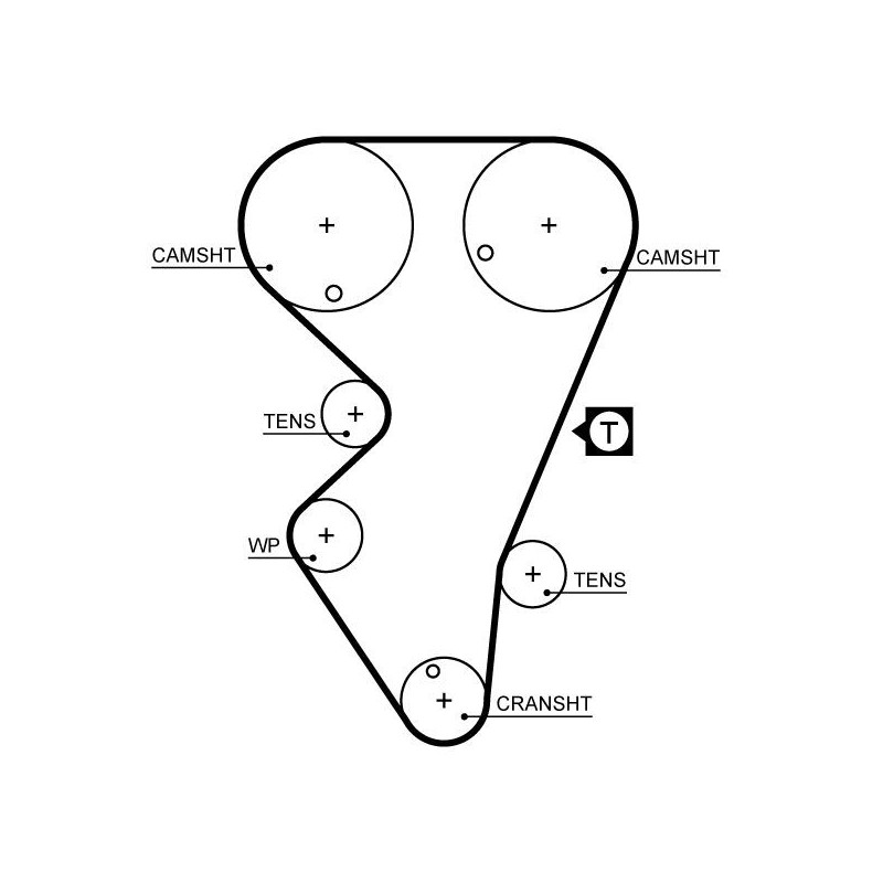 Cinghia/catena distribuzione - GATES