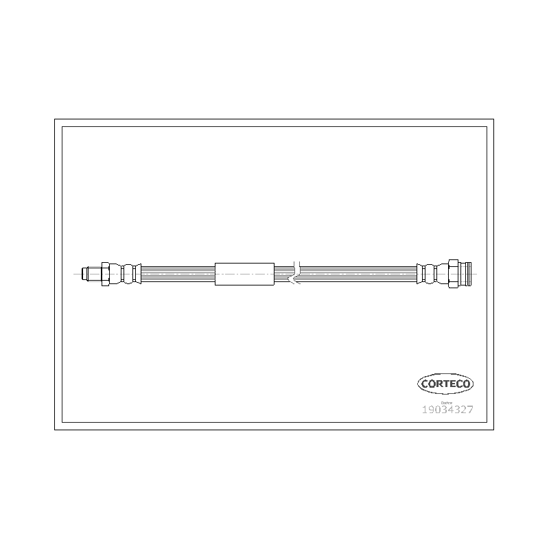 Flessibile freno asse posteriore - CORTECO